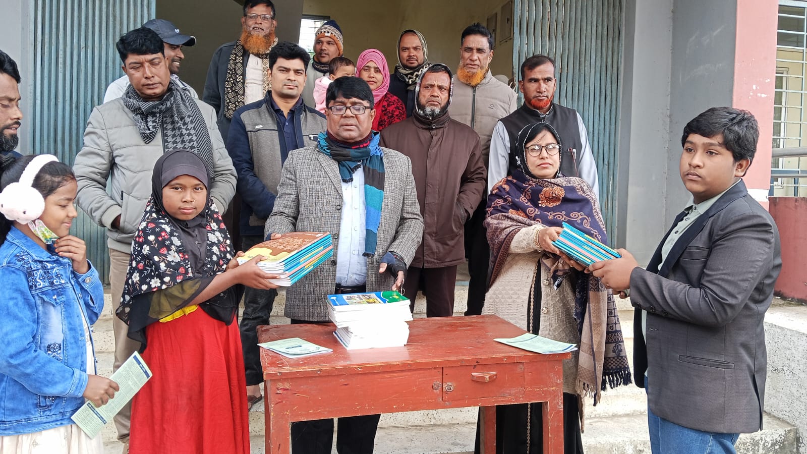 ১লা জানুয়ারি ২০২৬। শিক্ষার্থীদের মাঝে বই বিতরণ। - Image 2
